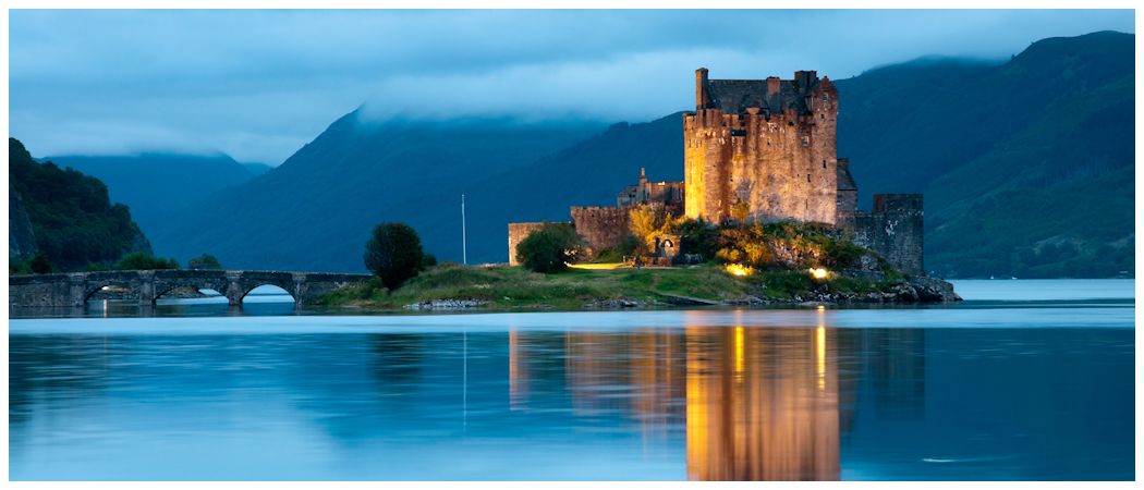 Eilean Castle at Night Eilean Castle at Night